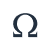 Omega-Symbol in der Werkzeugleiste des Editors